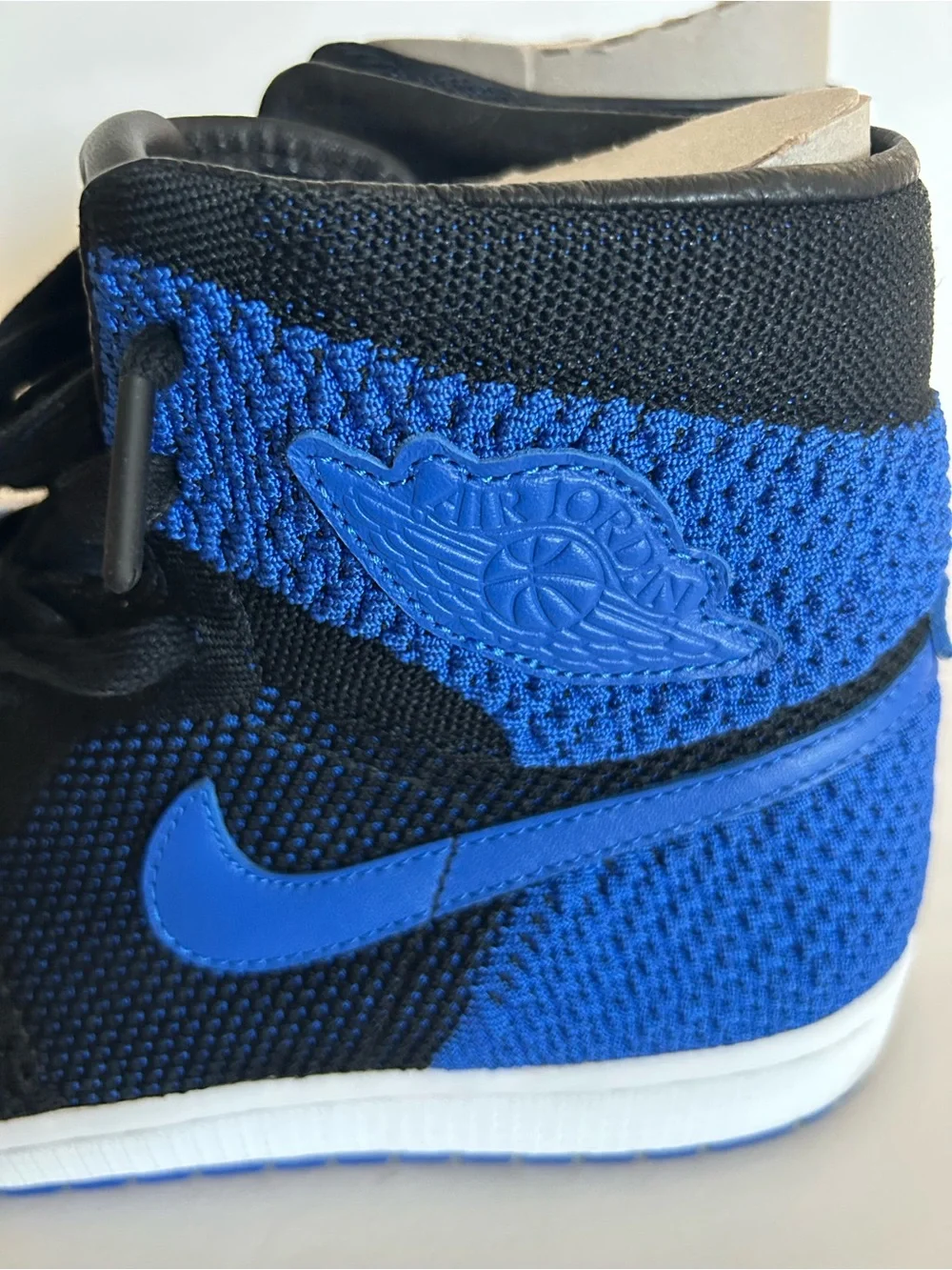 Jordan 1 Retro High Fly Knit High-Top Knit Sneakers